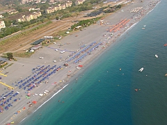 88-foto aeree,Lido Tropical,Diamante,Cosenza,Calabria,Sosta camper,Campeggio,Servizio Spiaggia.